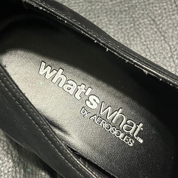 Vintage Black Shoes by What's What - Picture 3 of 4